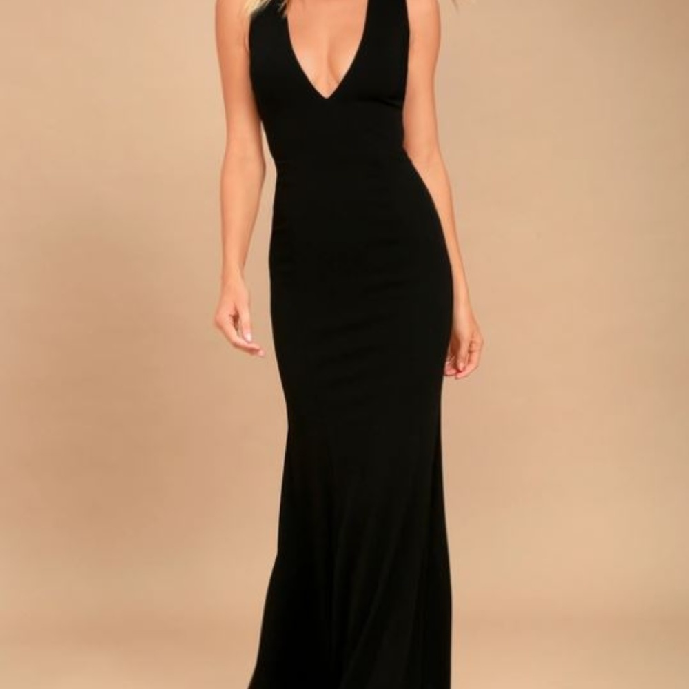 NWT Black Maxi Dress
